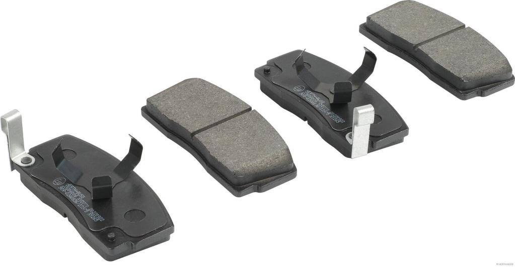 Jeu de 4 plaquettes de frein HERTH+BUSS JAKOPARTS ref. J3606006
