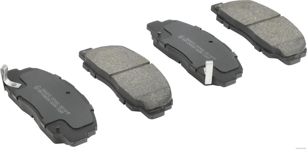 Jeu de 4 plaquettes de frein HERTH+BUSS JAKOPARTS ref. J3606012