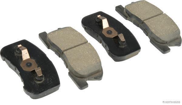Jeu de 4 plaquettes de frein HERTH+BUSS JAKOPARTS ref. J3606019