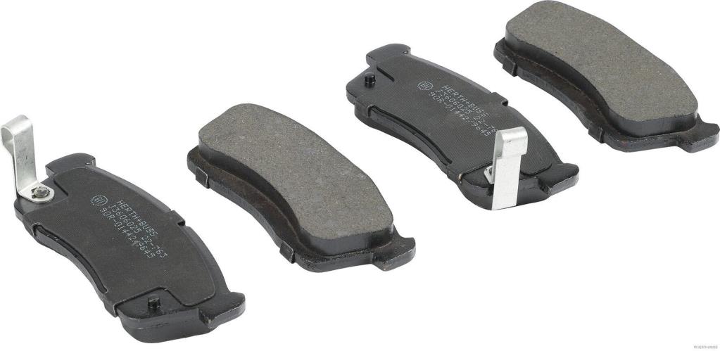 Jeu de 4 plaquettes de frein HERTH+BUSS JAKOPARTS ref. J3606025