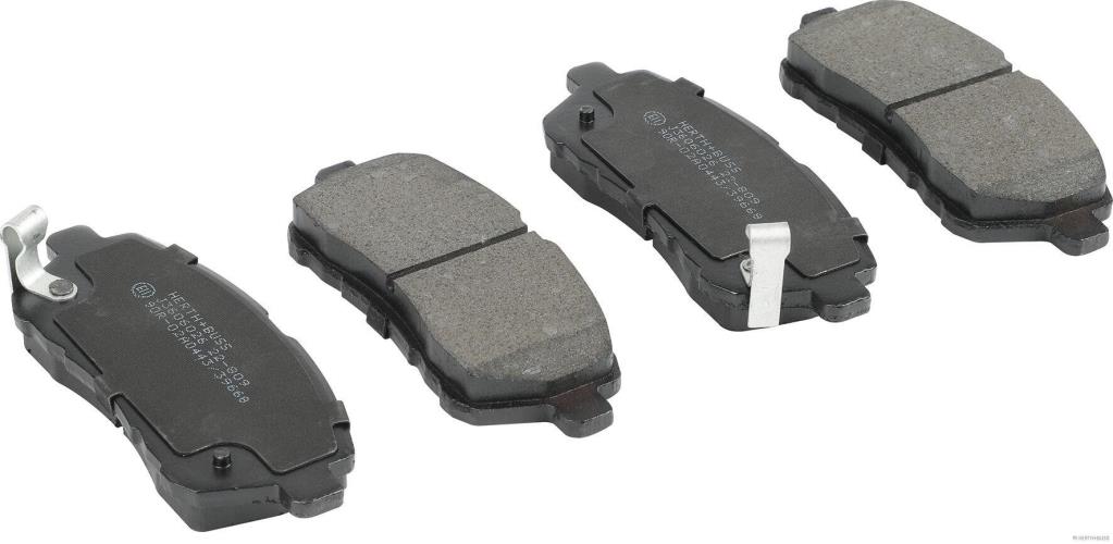 Jeu de 4 plaquettes de frein HERTH+BUSS JAKOPARTS J3606026