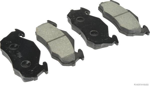 Jeu de 4 plaquettes de frein HERTH+BUSS JAKOPARTS ref. J3607010