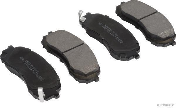 Jeu de 4 plaquettes de frein HERTH+BUSS JAKOPARTS ref. J3607014
