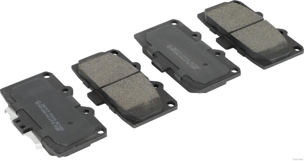 Jeu de 4 plaquettes de frein HERTH+BUSS JAKOPARTS J3607019
