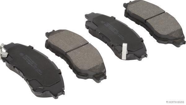 Jeu de 4 plaquettes de frein HERTH+BUSS JAKOPARTS J3608000