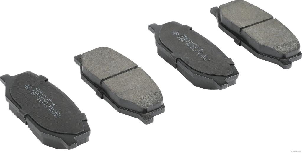 Jeu de 4 plaquettes de frein HERTH+BUSS JAKOPARTS J3608001