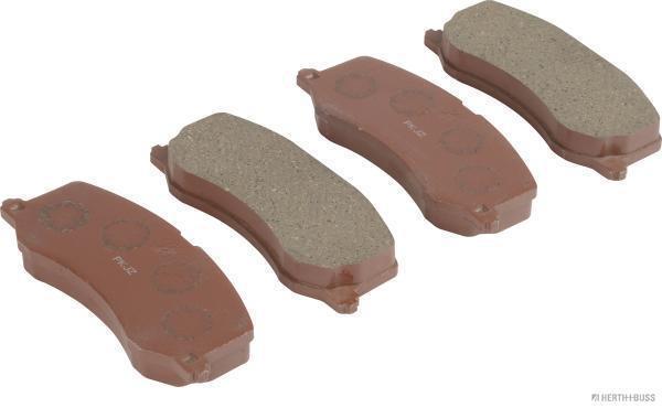 Jeu de 4 plaquettes de frein HERTH+BUSS JAKOPARTS J3608010