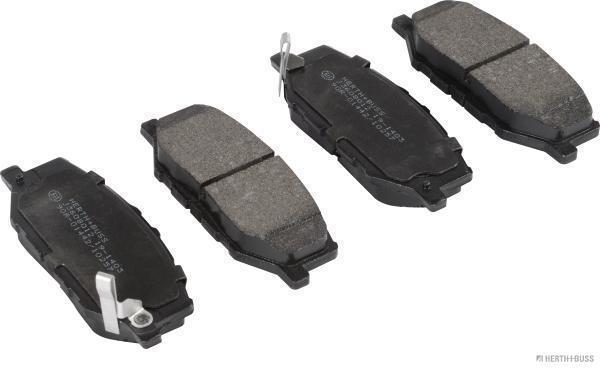 Jeu de 4 plaquettes de frein HERTH+BUSS JAKOPARTS J3608012