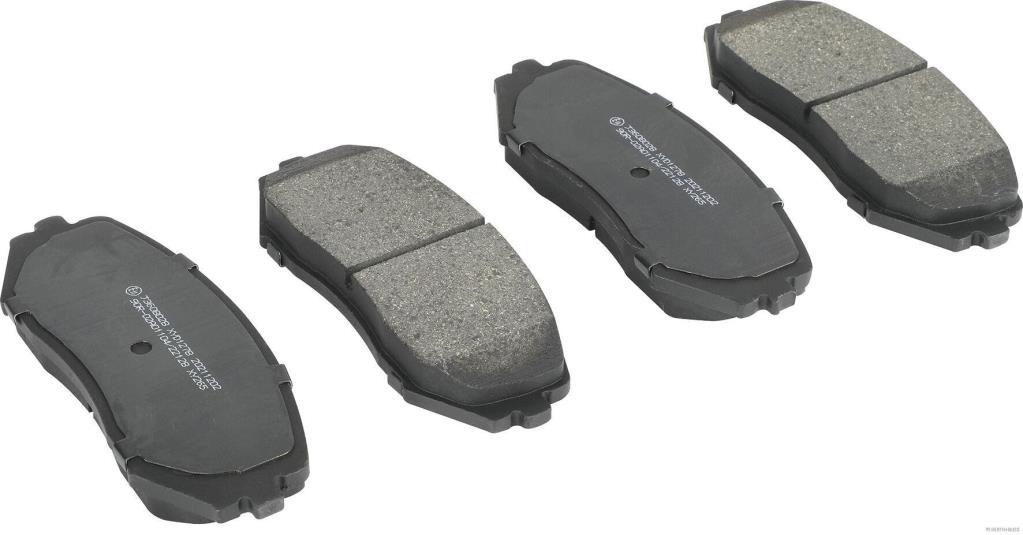 Jeu de 4 plaquettes de frein HERTH+BUSS JAKOPARTS J3608028