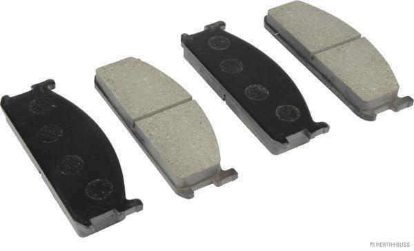 Jeu de 4 plaquettes de frein HERTH+BUSS JAKOPARTS J3609002