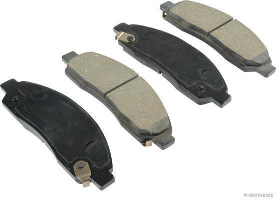 Jeu de 4 plaquettes de frein HERTH+BUSS JAKOPARTS J3609010