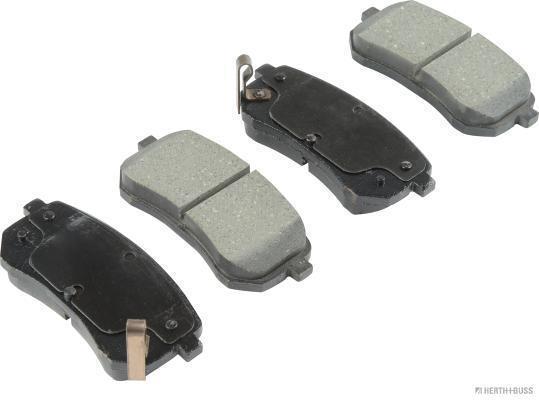 Jeu de 4 plaquettes de frein HERTH+BUSS JAKOPARTS ref. J3610307