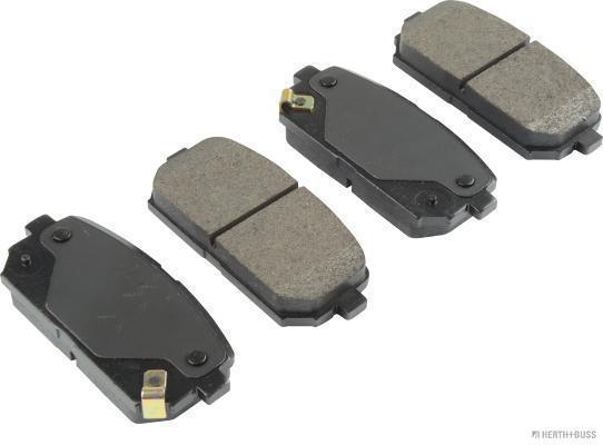 Jeu de 4 plaquettes de frein HERTH+BUSS JAKOPARTS J3610315