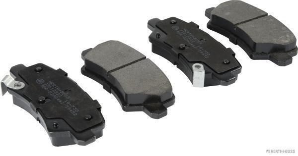 Jeu de 4 plaquettes de frein HERTH+BUSS JAKOPARTS ref. J3610322