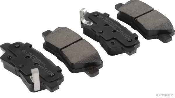 Jeu de 4 plaquettes de frein HERTH+BUSS JAKOPARTS ref. J3610323