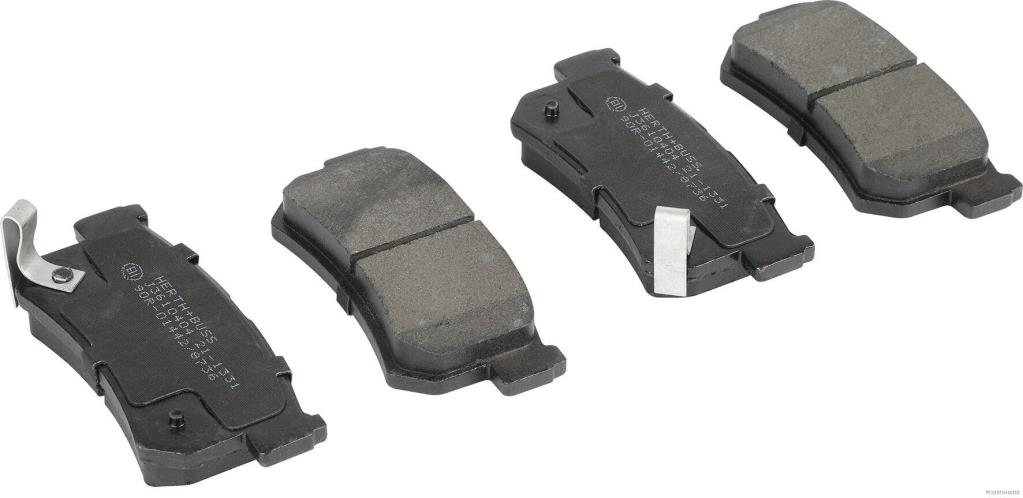 Jeu de 4 plaquettes de frein HERTH+BUSS JAKOPARTS ref. J3610404