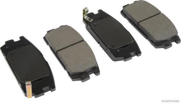 Jeu de 4 plaquettes de frein HERTH+BUSS JAKOPARTS J3610511