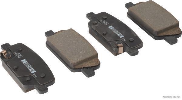 Jeu de 4 plaquettes de frein HERTH+BUSS JAKOPARTS J3610534