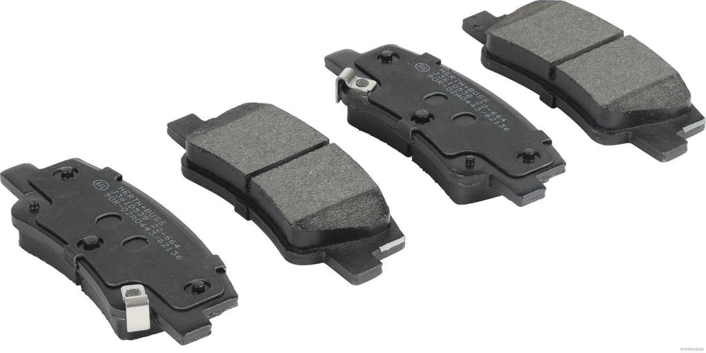 Jeu de 4 plaquettes de frein HERTH+BUSS JAKOPARTS J3610538