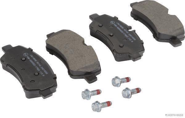 Jeu de 4 plaquettes de frein HERTH+BUSS JAKOPARTS J3610808