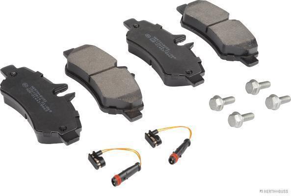Jeu de 4 plaquettes de frein HERTH+BUSS JAKOPARTS J3610816