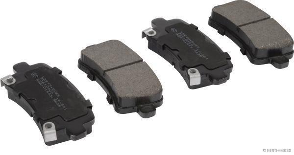 Jeu de 4 plaquettes de frein HERTH+BUSS JAKOPARTS J3610909
