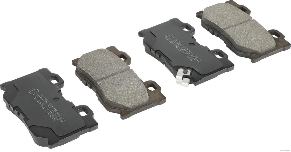 Jeu de 4 plaquettes de frein HERTH+BUSS JAKOPARTS J3611000