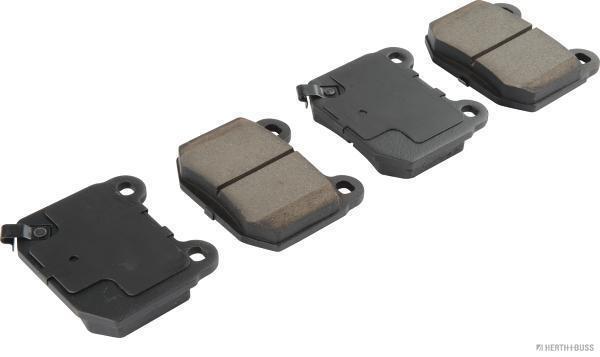 Jeu de 4 plaquettes de frein HERTH+BUSS JAKOPARTS J3611001