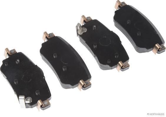 Jeu de 4 plaquettes de frein HERTH+BUSS JAKOPARTS ref. J3611008