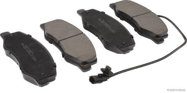 Jeu de 4 plaquettes de frein HERTH+BUSS JAKOPARTS J3611010