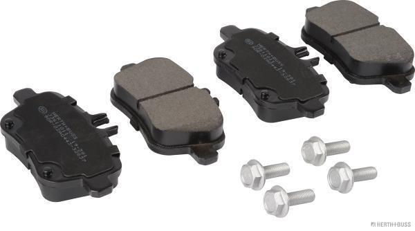 Jeu de 4 plaquettes de frein HERTH+BUSS JAKOPARTS ref. J3611011
