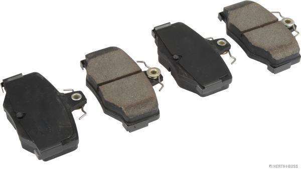 Jeu de 4 plaquettes de frein HERTH+BUSS JAKOPARTS ref. J3611031