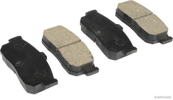 Jeu de 4 plaquettes de frein HERTH+BUSS JAKOPARTS J3611034