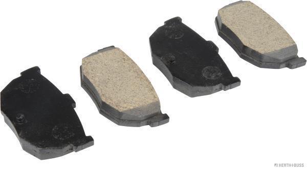 Jeu de 4 plaquettes de frein HERTH+BUSS JAKOPARTS J3611036