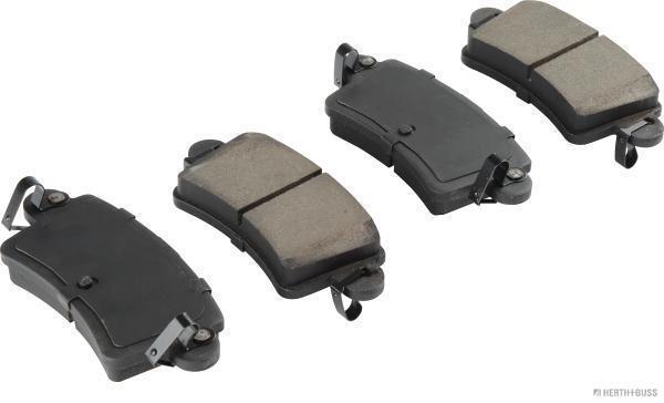 Jeu de 4 plaquettes de frein HERTH+BUSS JAKOPARTS ref. J3611046