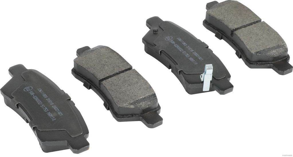 Jeu de 4 plaquettes de frein HERTH+BUSS JAKOPARTS J3611050