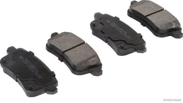 Jeu de 4 plaquettes de frein HERTH+BUSS JAKOPARTS J3611054