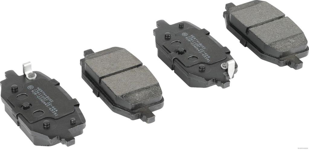 Jeu de 4 plaquettes de frein HERTH+BUSS JAKOPARTS J3611057