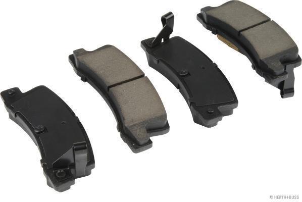 Jeu de 4 plaquettes de frein HERTH+BUSS JAKOPARTS J3612008
