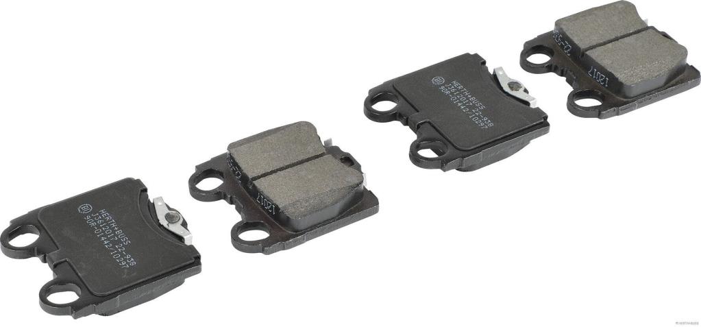 Jeu de 4 plaquettes de frein HERTH+BUSS JAKOPARTS J3612017