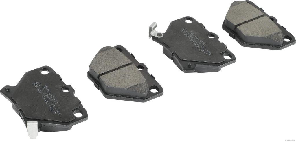 Jeu de 4 plaquettes de frein HERTH+BUSS JAKOPARTS J3612018