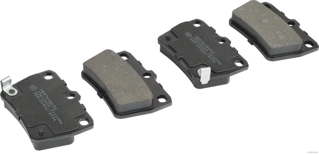 Jeu de 4 plaquettes de frein HERTH+BUSS JAKOPARTS J3612020