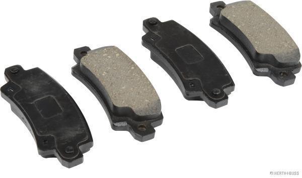 Jeu de 4 plaquettes de frein HERTH+BUSS JAKOPARTS J3612025