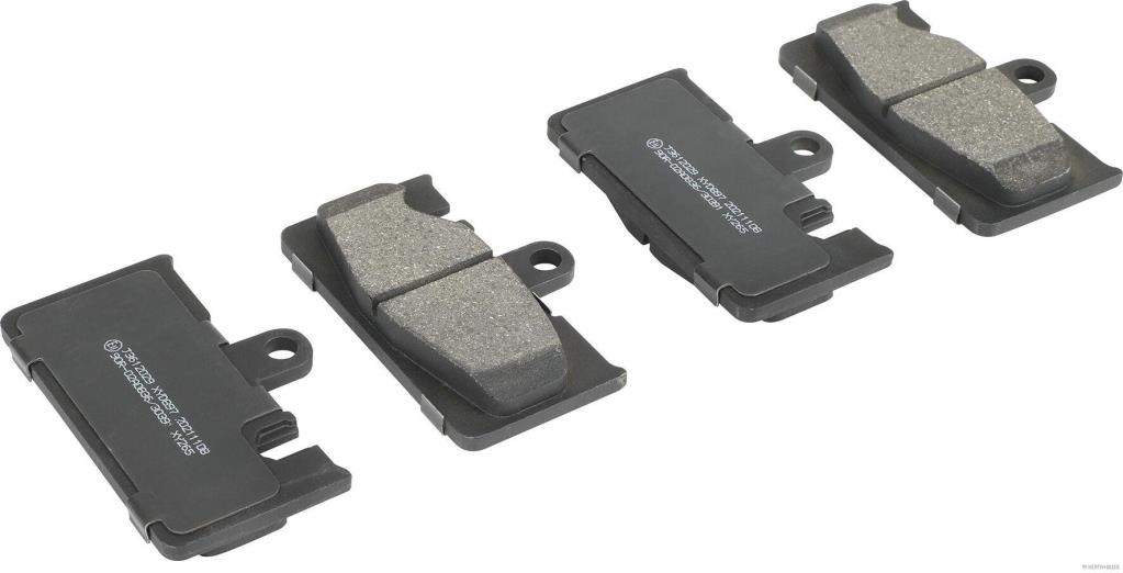 Jeu de 4 plaquettes de frein HERTH+BUSS JAKOPARTS J3612029