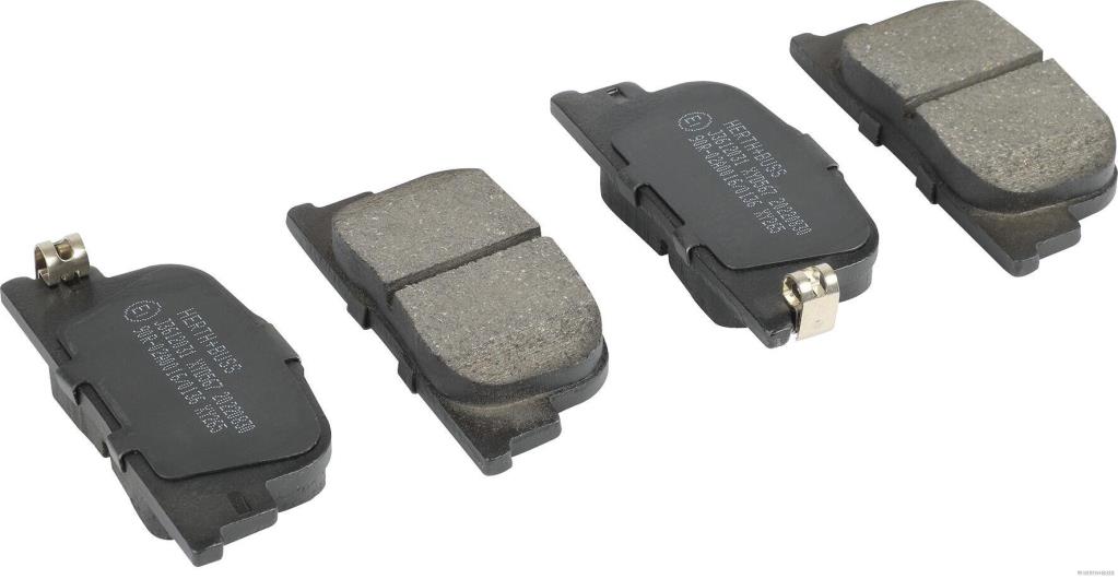 Jeu de 4 plaquettes de frein HERTH+BUSS JAKOPARTS J3612031