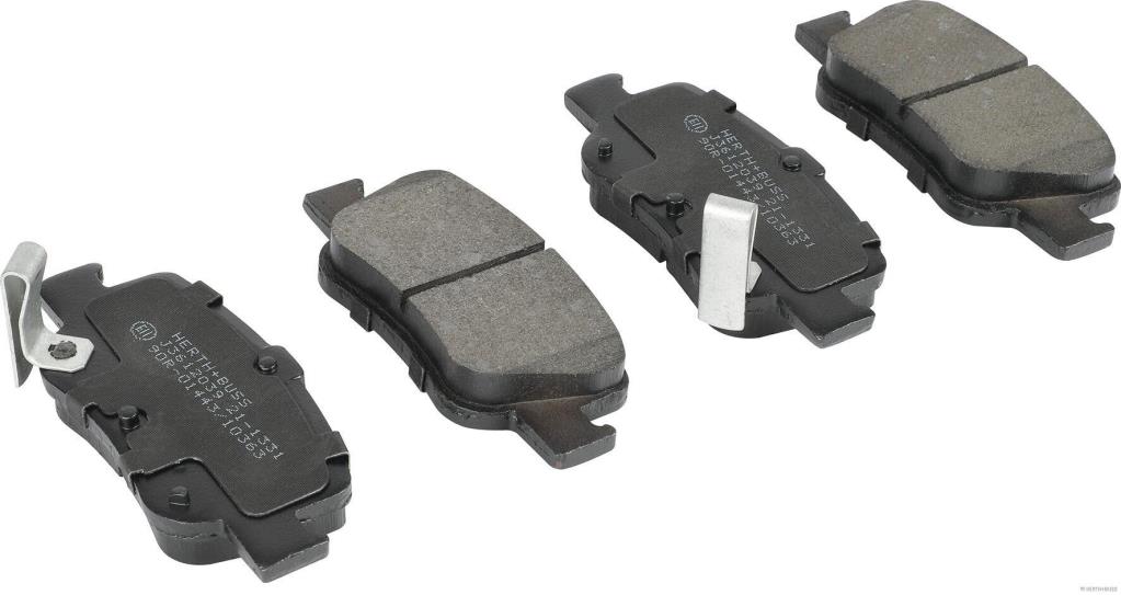 Jeu de 4 plaquettes de frein HERTH+BUSS JAKOPARTS J3612039