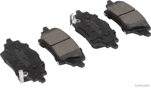 Jeu de 4 plaquettes de frein HERTH+BUSS JAKOPARTS J3612047