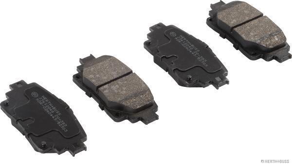 Jeu de 4 plaquettes de frein HERTH+BUSS JAKOPARTS J3612048