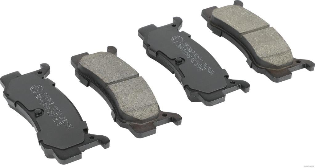 Jeu de 4 plaquettes de frein HERTH+BUSS JAKOPARTS J3613003