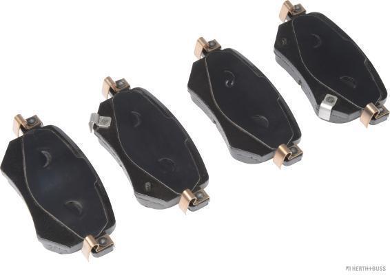 Jeu de 4 plaquettes de frein HERTH+BUSS JAKOPARTS J3613008
